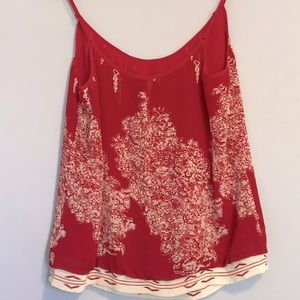 Summer thin strapped blousy top